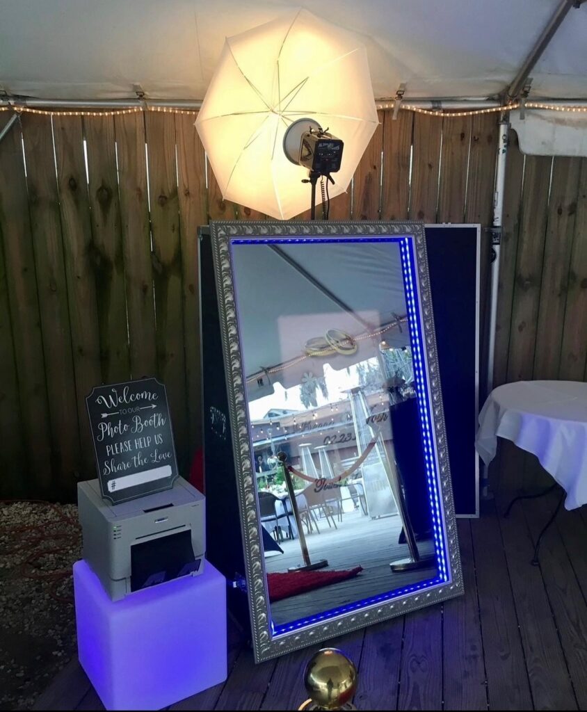 reflections mirror photo booth